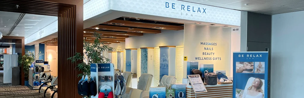 BeRelax massage Changi airport