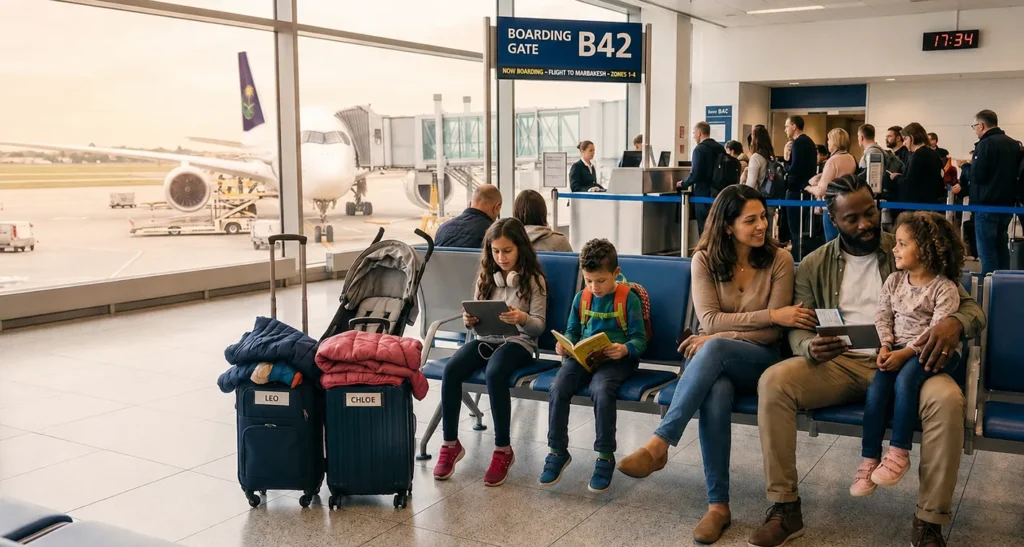 TRAVELLING TO THE FIFA WORLD CUP WITH KIDS — THE AIRPORT CALM PLAN BEFORE YOU BOARD